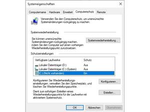 Systemwiederherstellung,