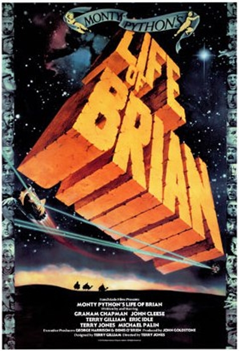Originalfilmplakat "Life of Brian". (Foto: en.wikipedia.org)