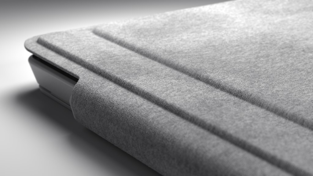 Detailaufnahme des neuenType Covers. (Foto: Microsoft)