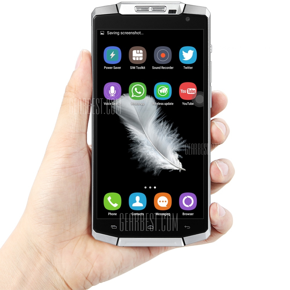 Oukitel K10000: 5,5 Zoll Smartphone mit 10.000 mAh Akku für 225 Euro. (Foto: Gearbest)