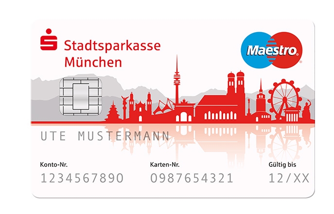 Die schicke Karte der Sparkasse München - bald Relikt ? (Foto: Sparkasse)