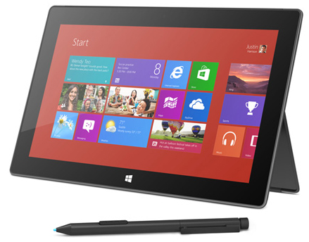 Surface Pro mit Eingabestift. (Foto: Microsoft)