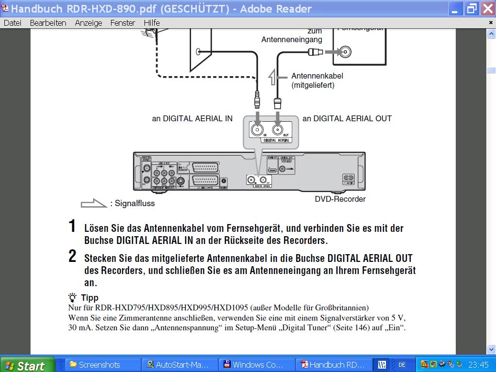 Mit Analogen Dvd Recorder Digital Aufnehmen 2017 Inbetriebnahme eines DVD-Recorders