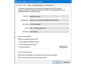 PDF Dateien lassen sich stellenweise