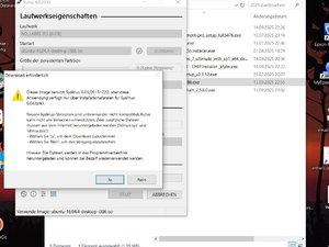 Linux installiert nicht auf altes Notebook.