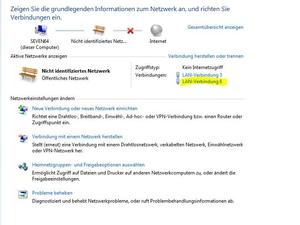 neuer Netzwerkadapter wird automatisch als öffentlich eingestuft
