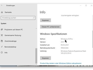 Windows 10 Version 21H1 (Iron)