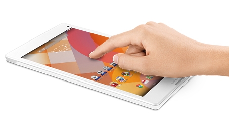 Das neue Aldi-Android-Tablet "Medion Lifetab S8312" kommt mit 8 Zoll Display. (Foto: Aldi)