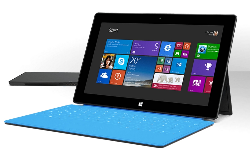 Surface mit Windows RT. (Foto: Microsoft)
