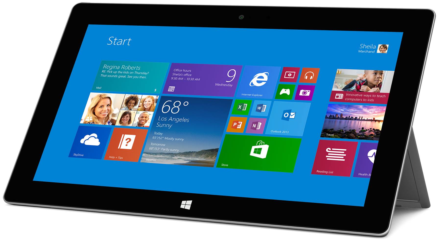 Das neue Surface 2. (Foto: Microsoft)