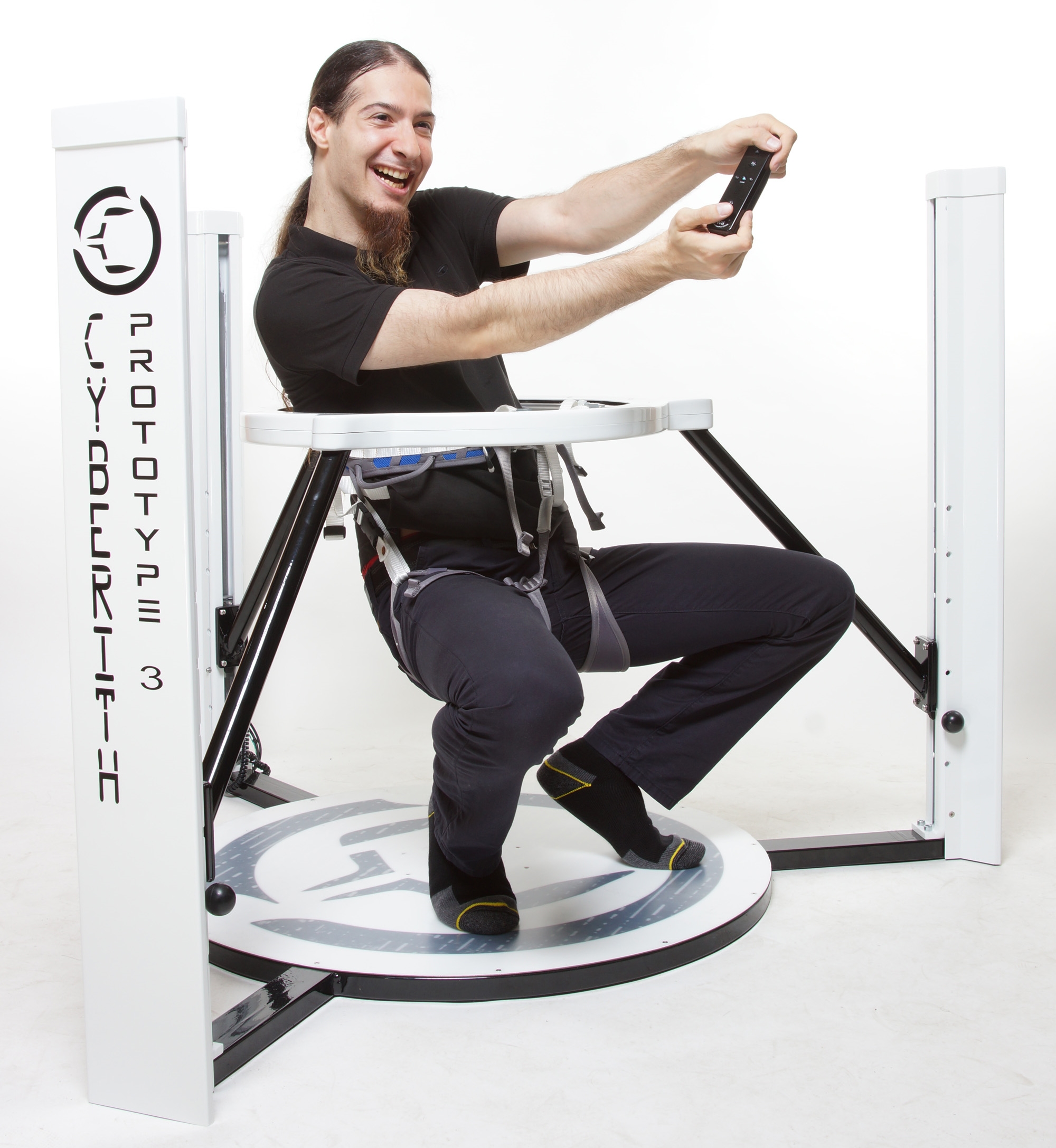 Prototyp des Virtualizer. (Foto: Cyberith)