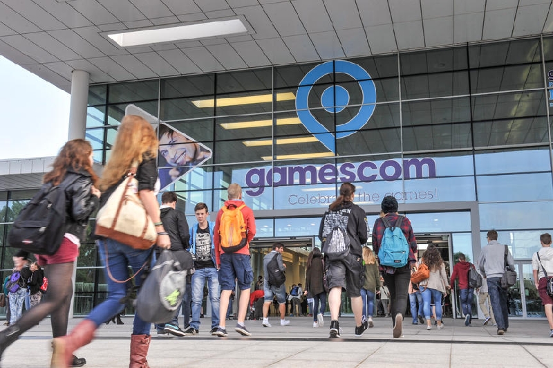 Eingang zur Gamescom 2014. (Foto: Gamescom)