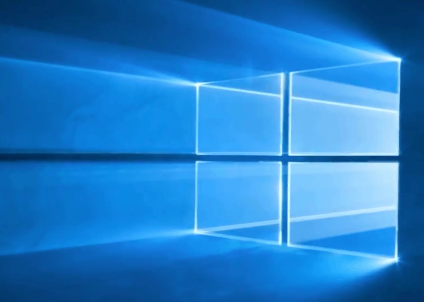 Das neue Standardhintergrundbild von Windows 10.