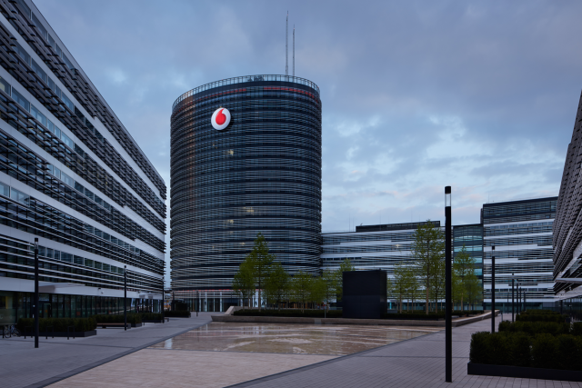 Vodafone Unternehmenszentrale in Düsseldorf (Foto: Vodafone)