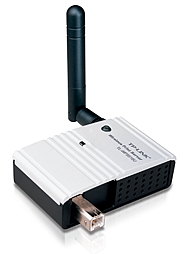Miniatur WLAN-Drucker-Server von TP-Link für rund 40 Euro. (Foto: TP-Link)
