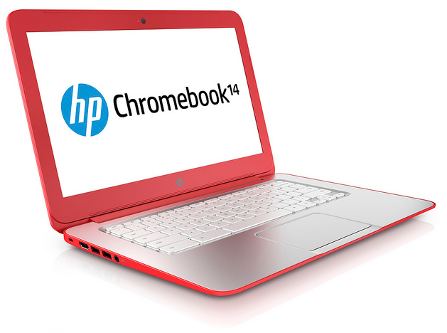 Die HP Chromebook 14 werden in verschiedenen Farben angeboten. (Foto: HP)