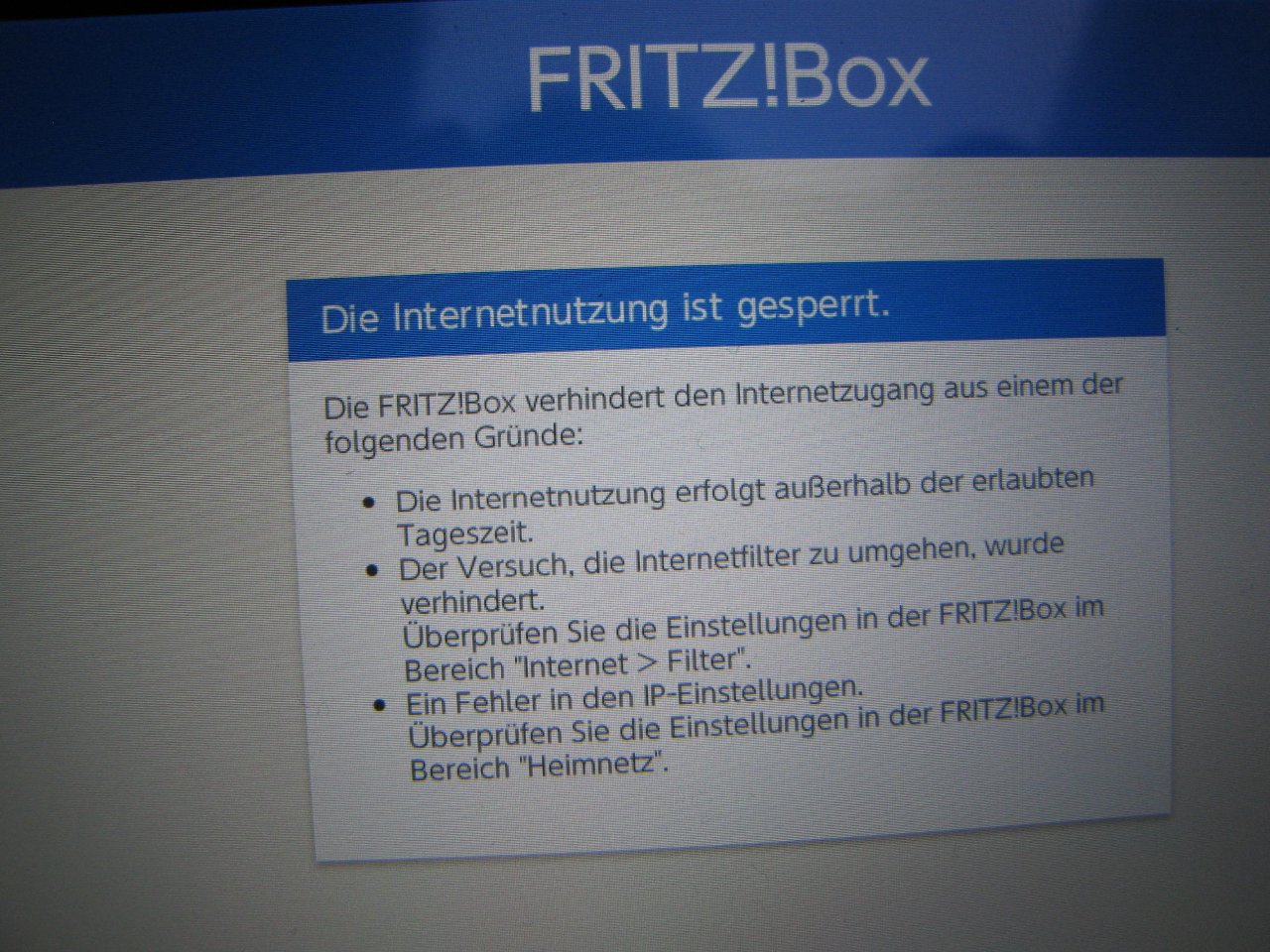 Manche LAN Anschlüsse funktionieren nicht an der Switch im Gastzugang