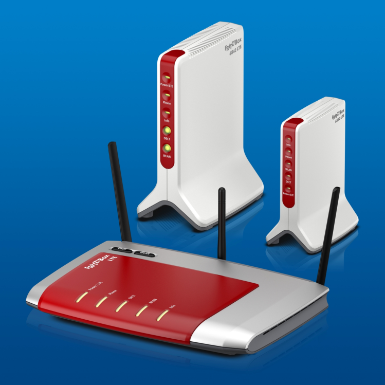 Ab 1. August 2016 gilt die freie Router-Wahl für DSL-, LTE und Kabelanschlüsse (Foto: AVM GmbH).