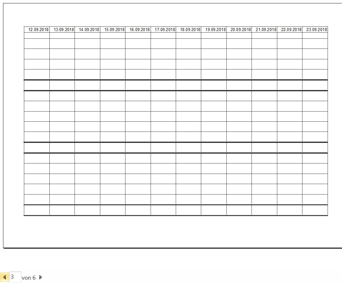 Excel verändert das Aussehen der Tabelle